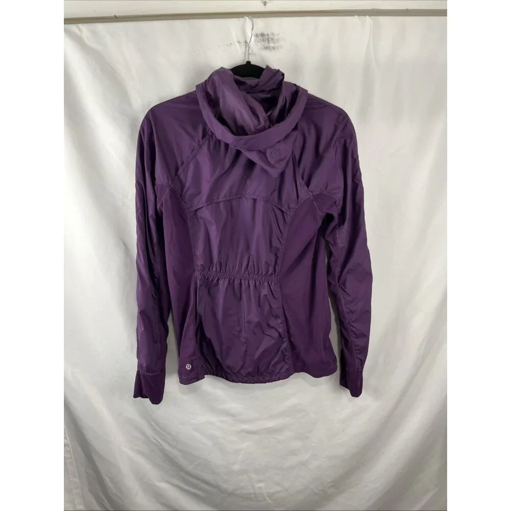 Lululemon Rush Hour Jacket in Purple Women's Size 6 - Picture 6 of 9